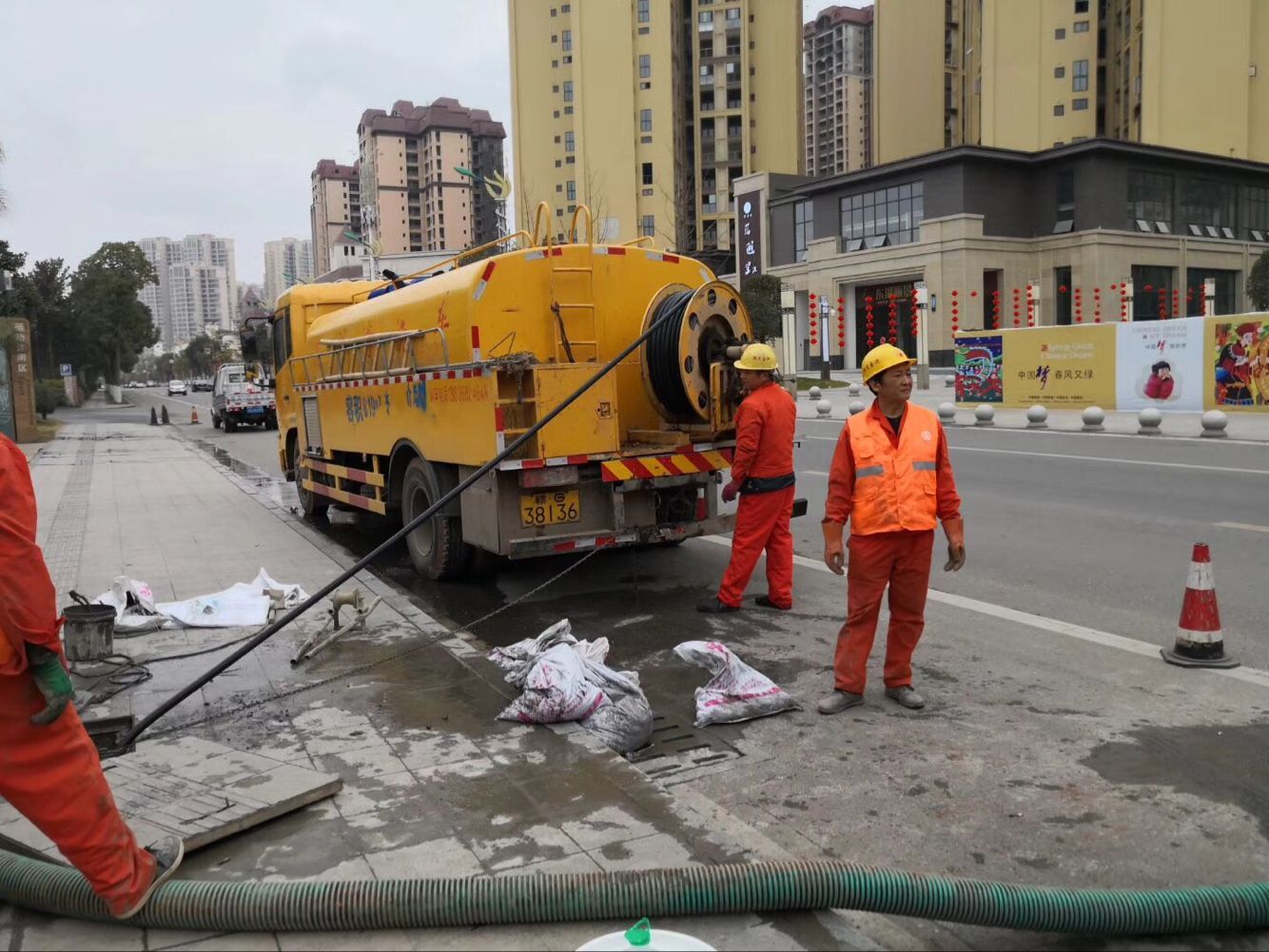 新沂排污管道清淤-管道清洗